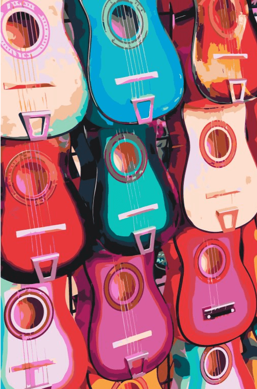 Diamond Painting - Gitarren - SEOS Shop ®