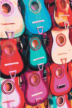 Diamond Painting - Gitarren - SEOS Shop ®