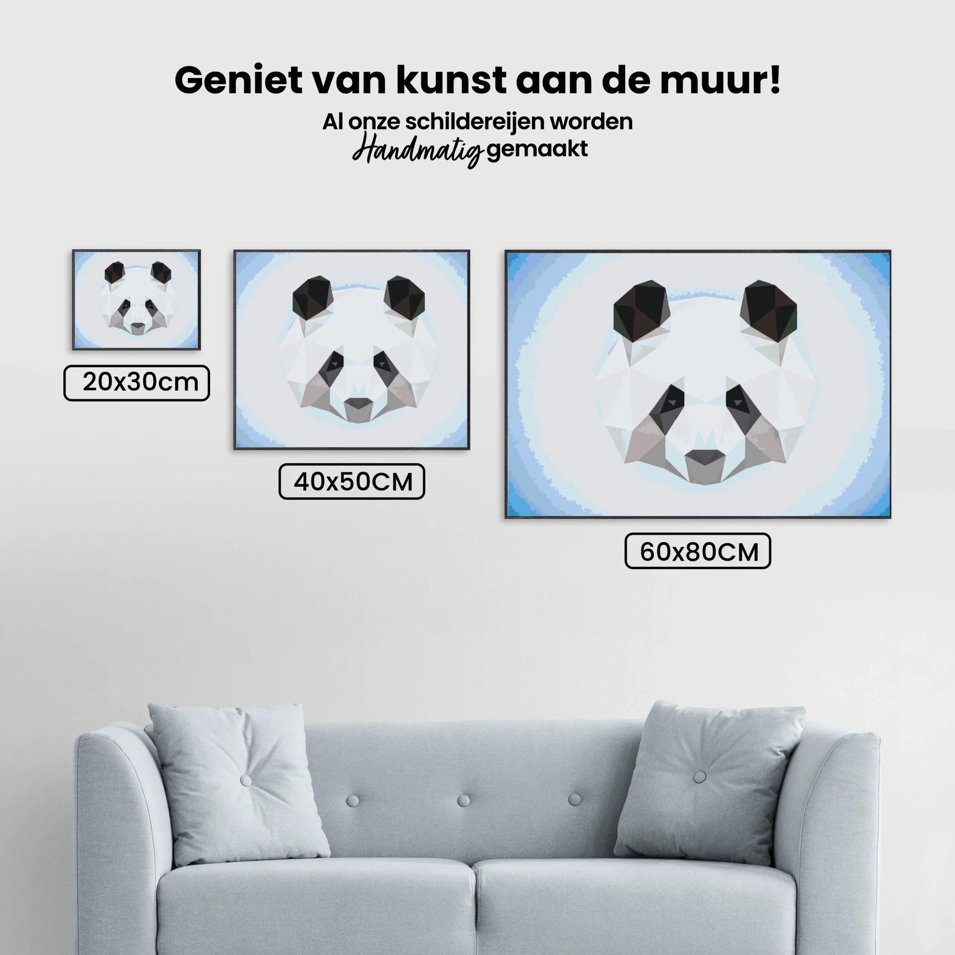 Diamantmalerei - Grafischer Panda - SEOS Shop ®
