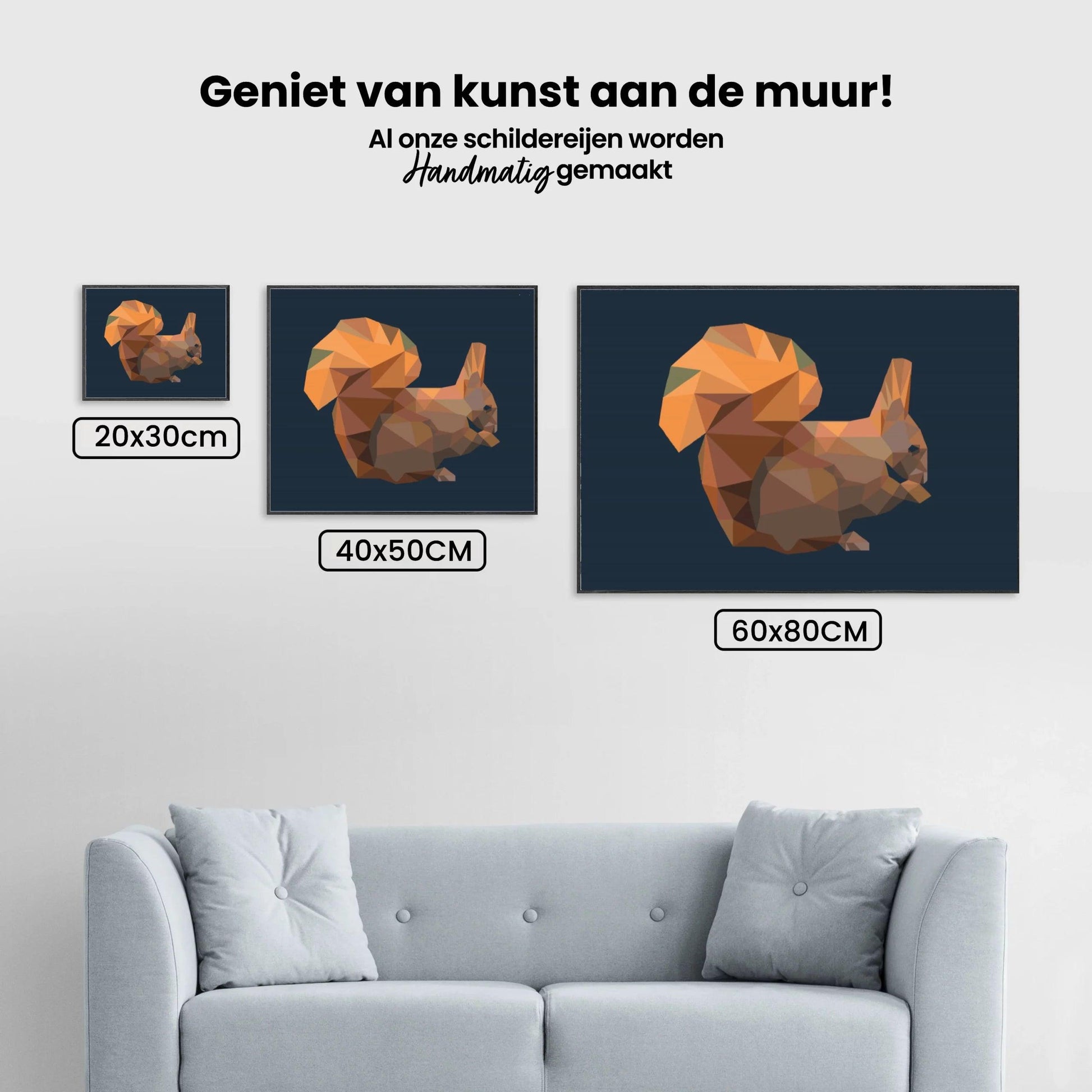 Diamond Painting - Grafisches Eichhörnchen - SEOS Shop ®