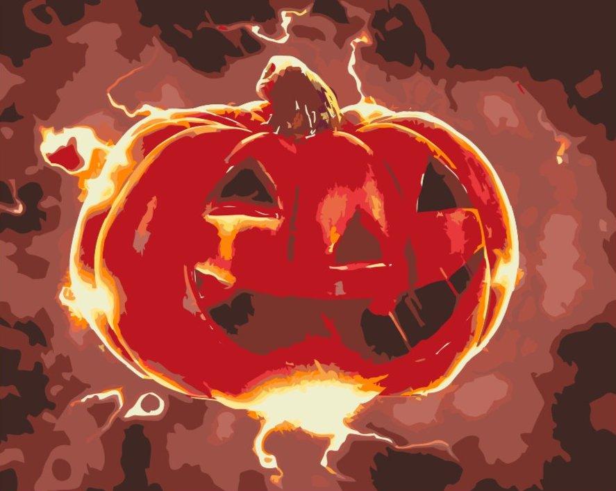Diamantmalerei - Halloween-Kürbis - SEOS Shop ®