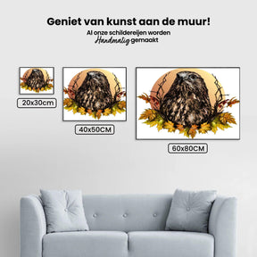 Diamantmalerei - Falkenkopf - SEOS®