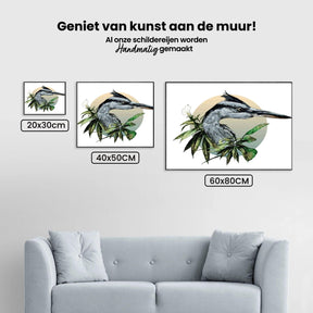 Diamantmalerei - Reiherkopf - SEOS®