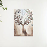 Diamond Painting - Hirsch mit Federgeweih - SEOS®