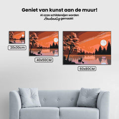 Diamond Painting - Hirsch in der Natur - SEOS®