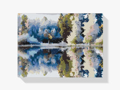 Diamantmalerei - Hirsch im Wald - SEOS®