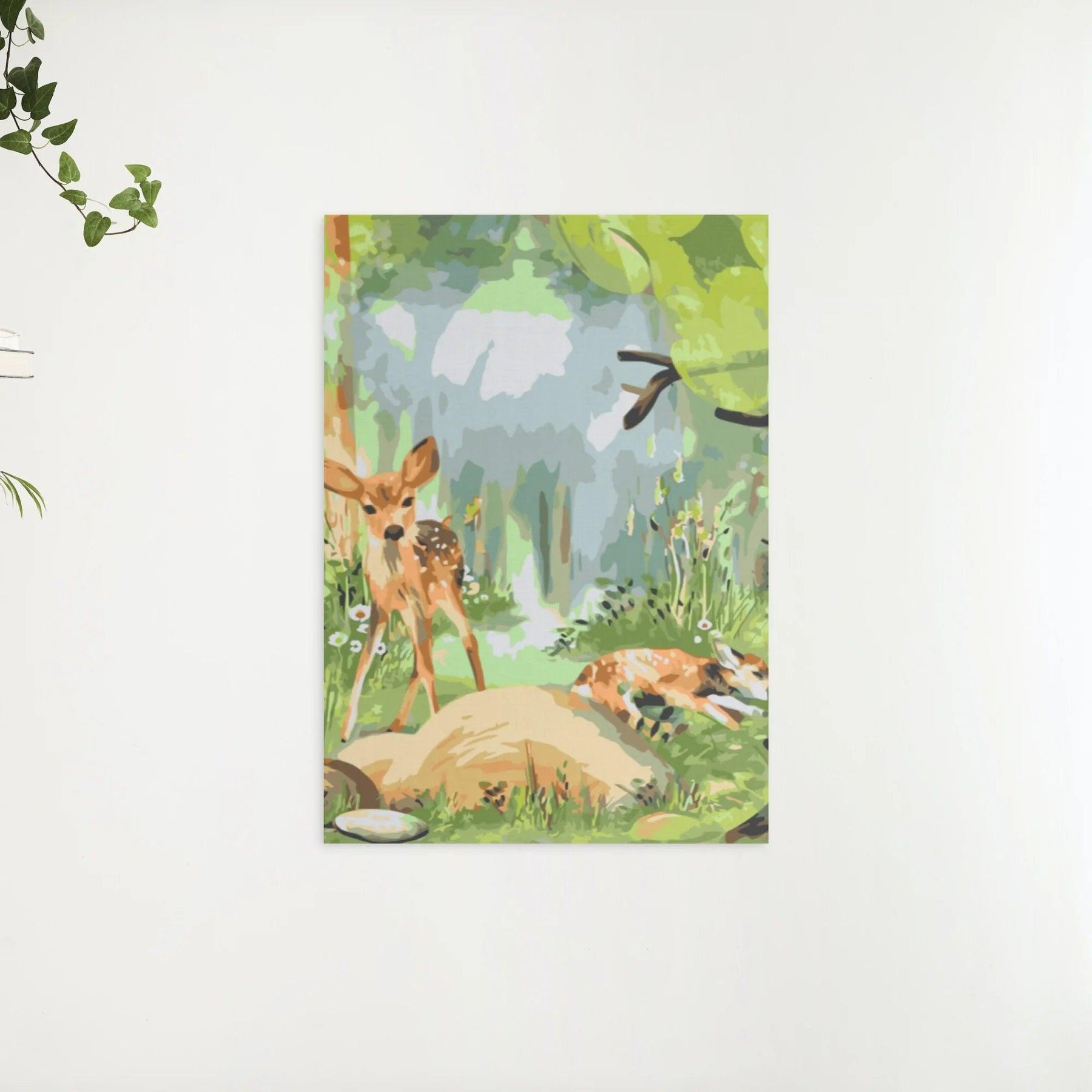 Diamantmalerei - Hirsch im Wald - SEOS®