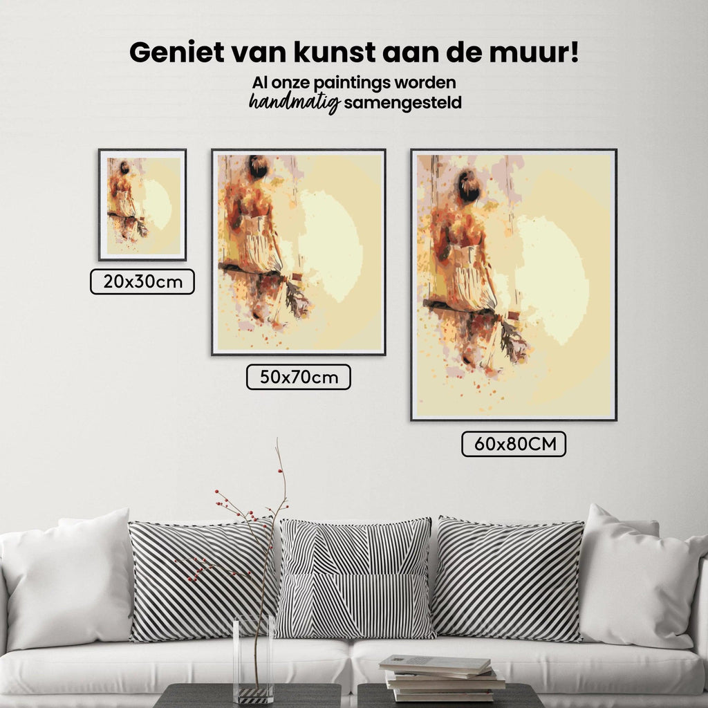 Diamantmalerei - Das Mädchen auf der Schaukel - SEOS Shop ®