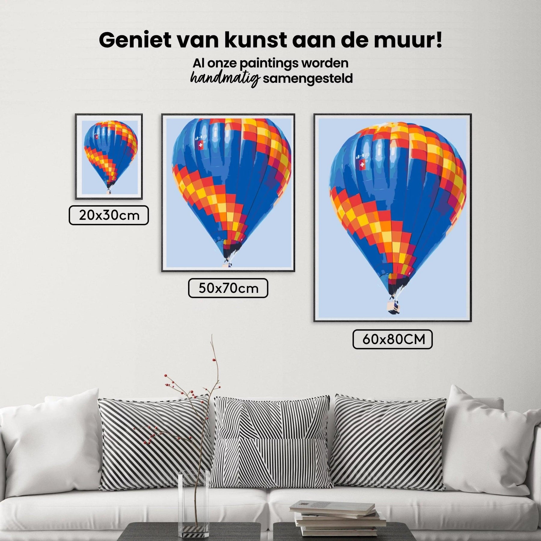 Diamantmalerei - Heißluftballon - SEOS Shop ®