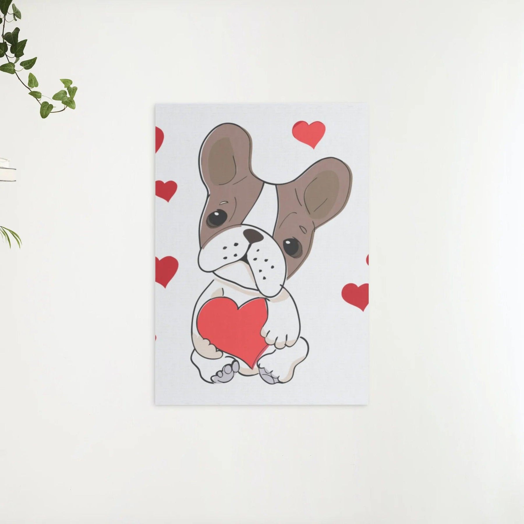 Diamond Painting - Hund mit Herzen - SEOS®