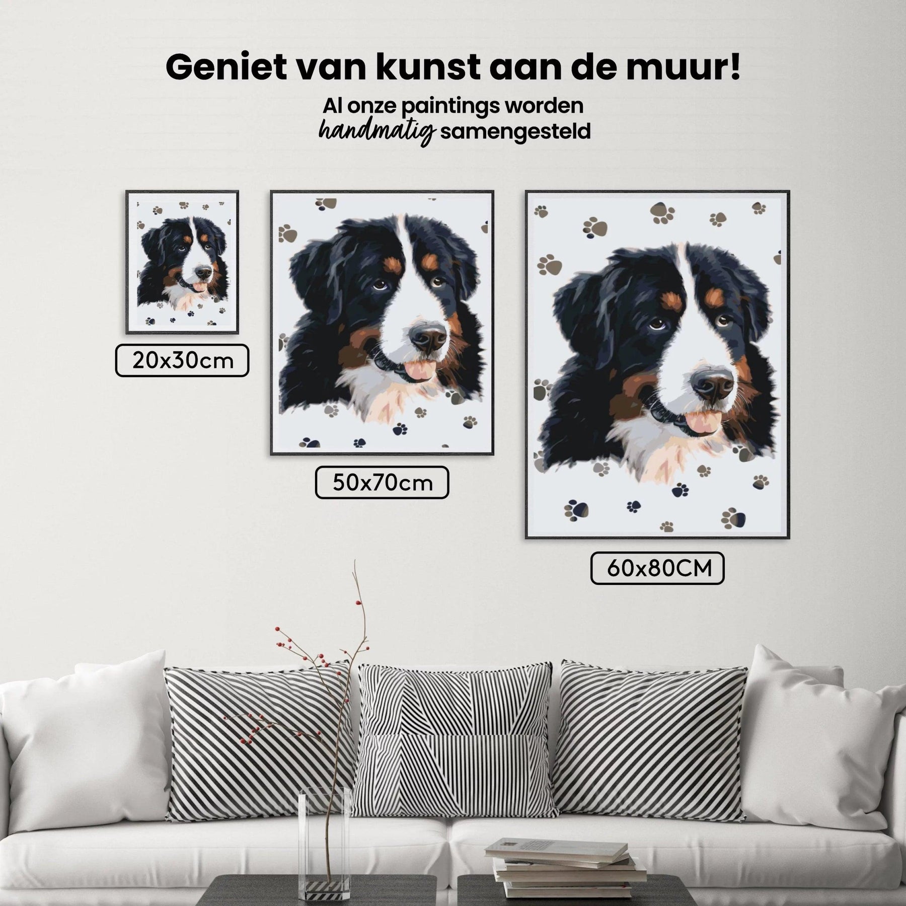Diamond Painting - Hund mit runden Pfoten - SEOS®