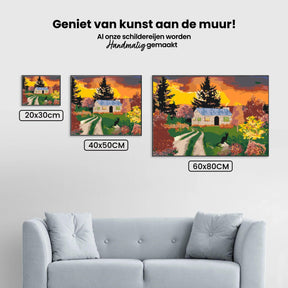 Diamantmalerei - Haus in der Natur - SEOS Shop ®