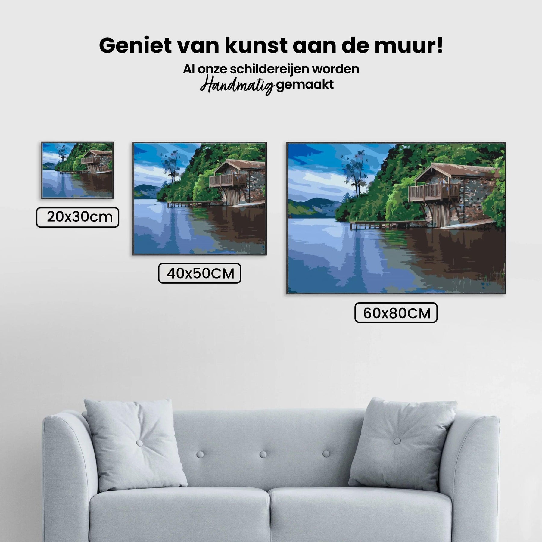 Diamantmalerei - Haus am See - SEOS Shop ®