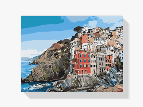 Diamond Painting - Häuser an der Küste - SEOS Shop ®