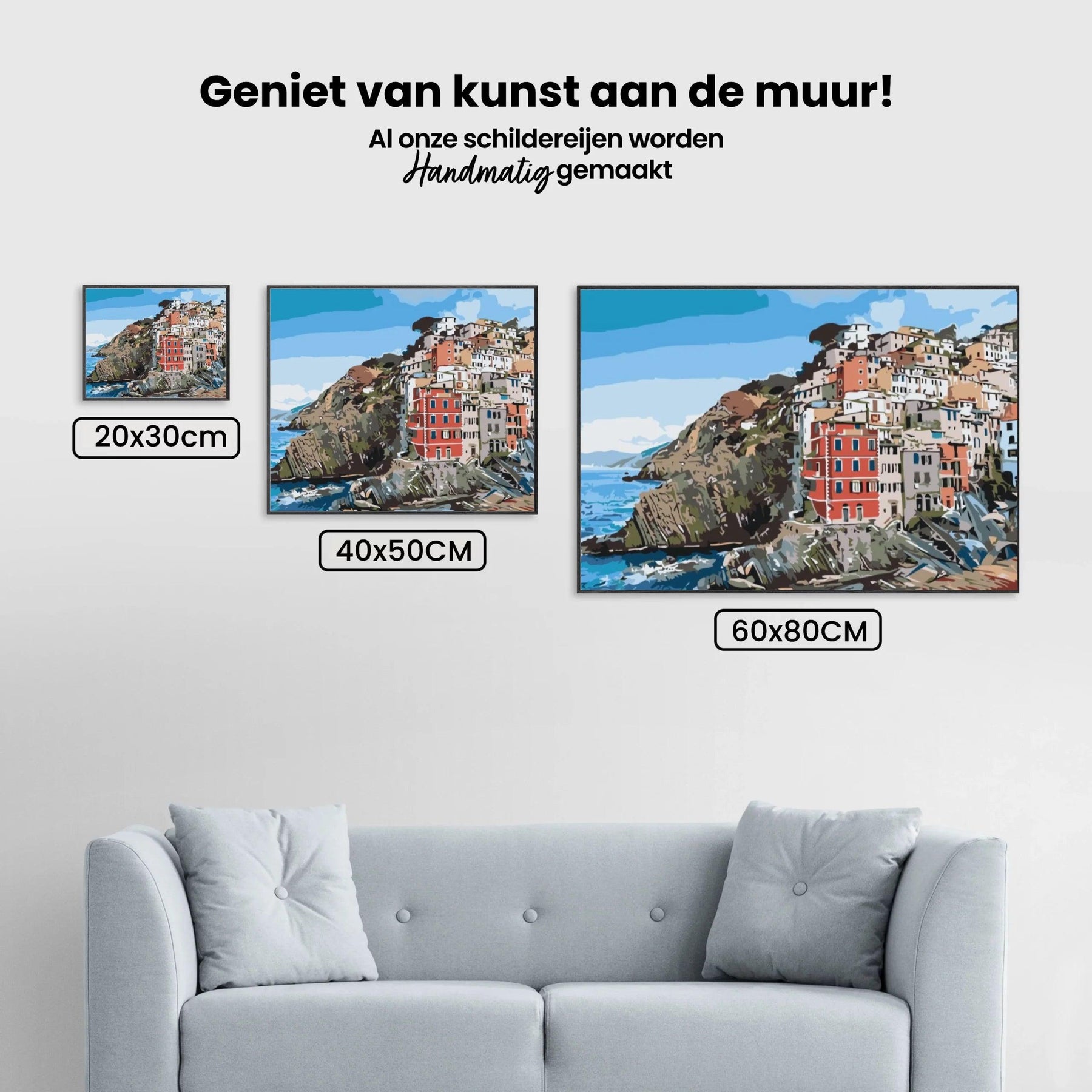 Diamond Painting - Häuser an der Küste - SEOS Shop ®