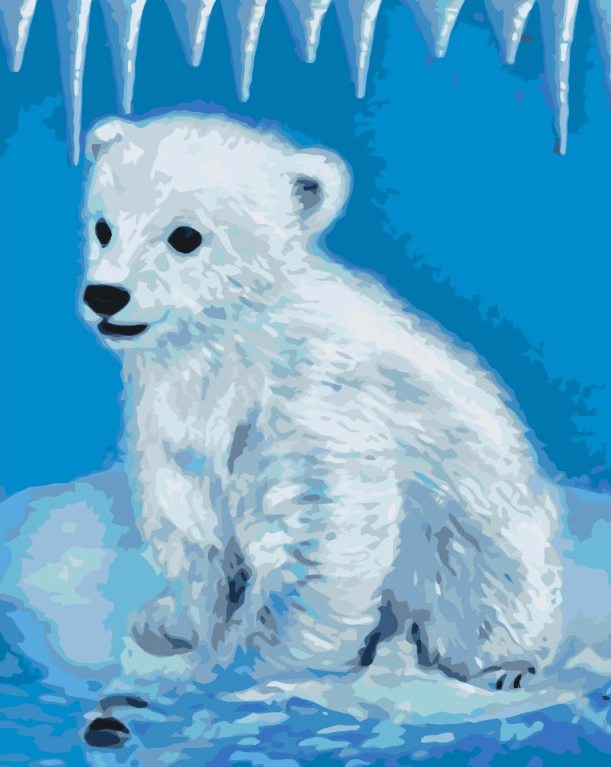 Diamantmalerei - Eisbär - SEOS®