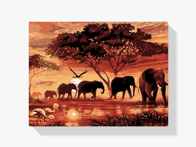 Diamantmalerei – Ja, das ist Afrika! – SEOS®
