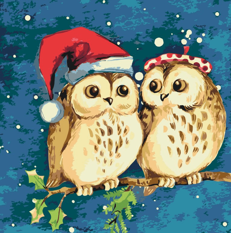 Diamond Painting - Weihnachtseulen - SEOS Shop ®