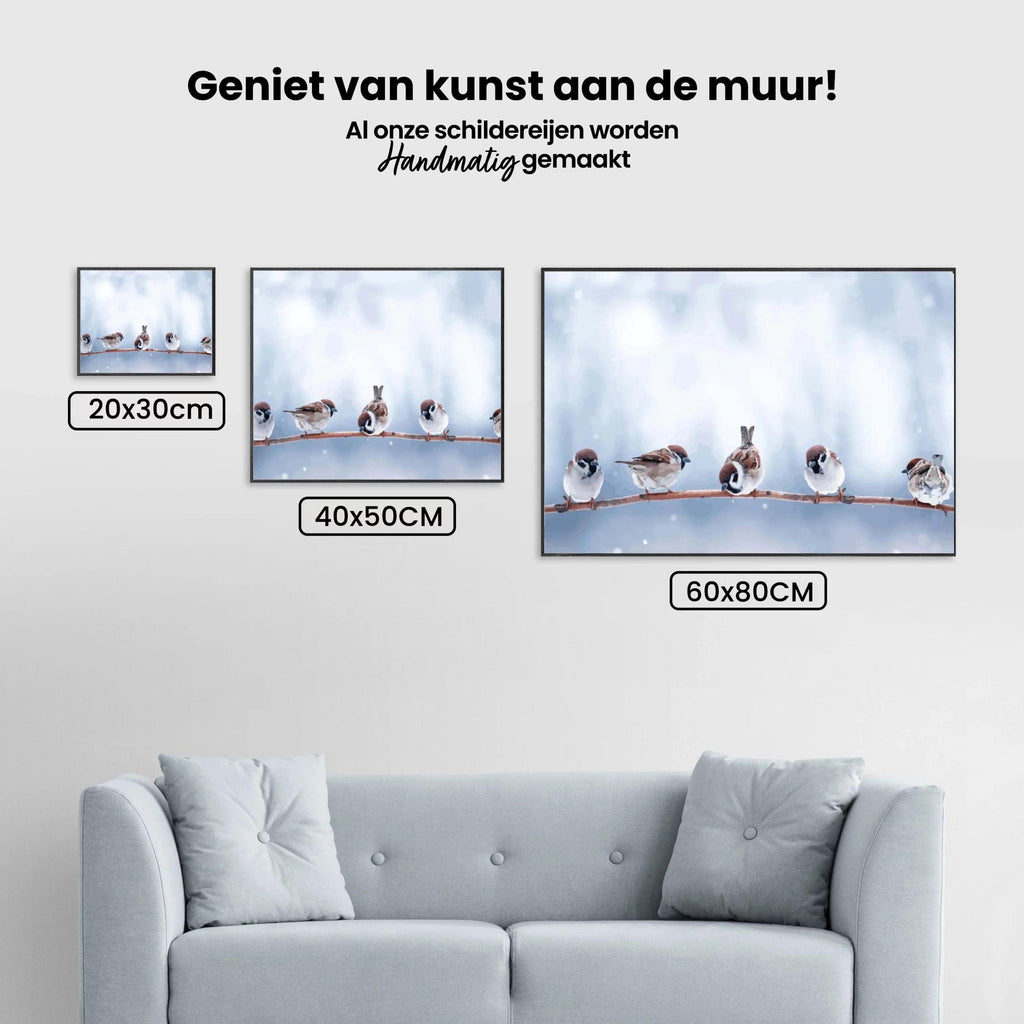 Diamantmalerei - Kleine süße Vögel - SEOS Shop ®