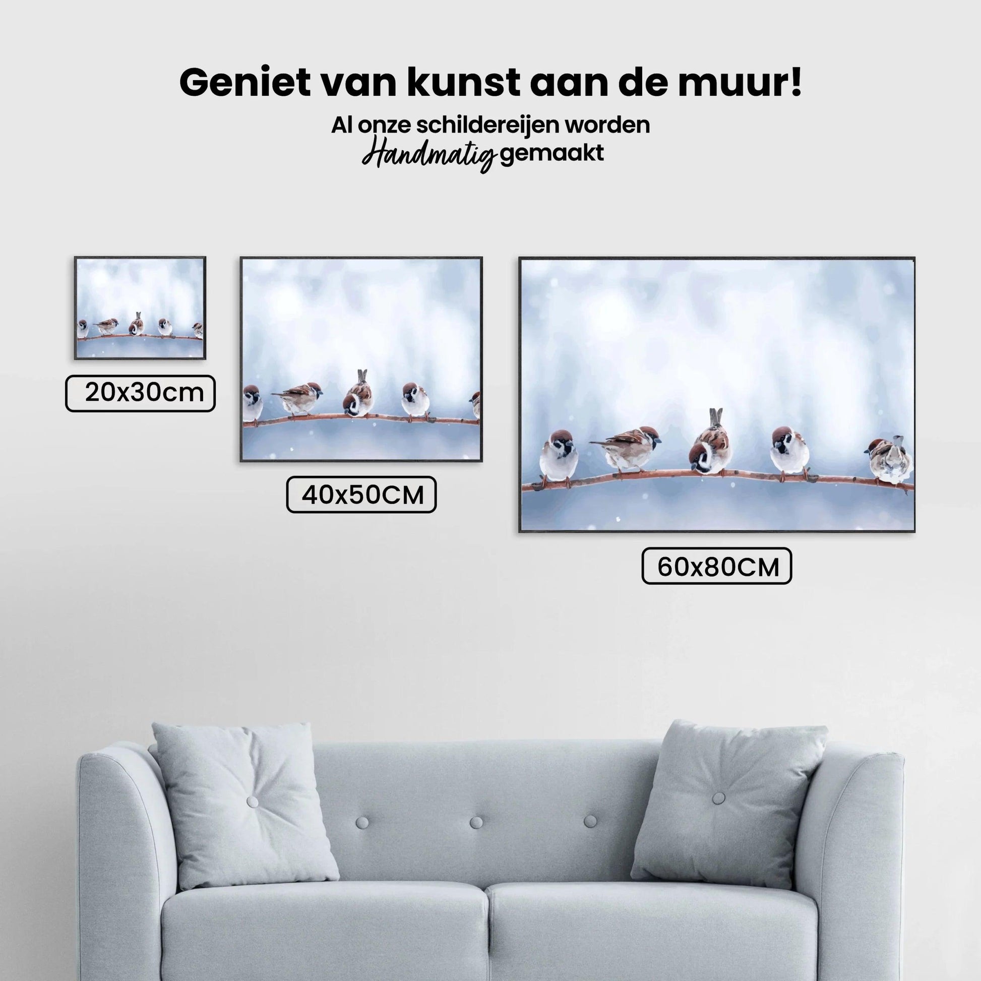 Diamantmalerei - Kleine süße Vögel - SEOS Shop ®
