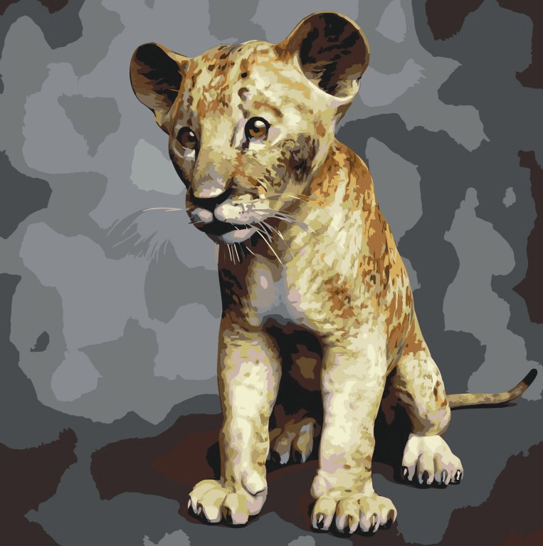 Diamond Painting - Der kleine Simba - SEOS®