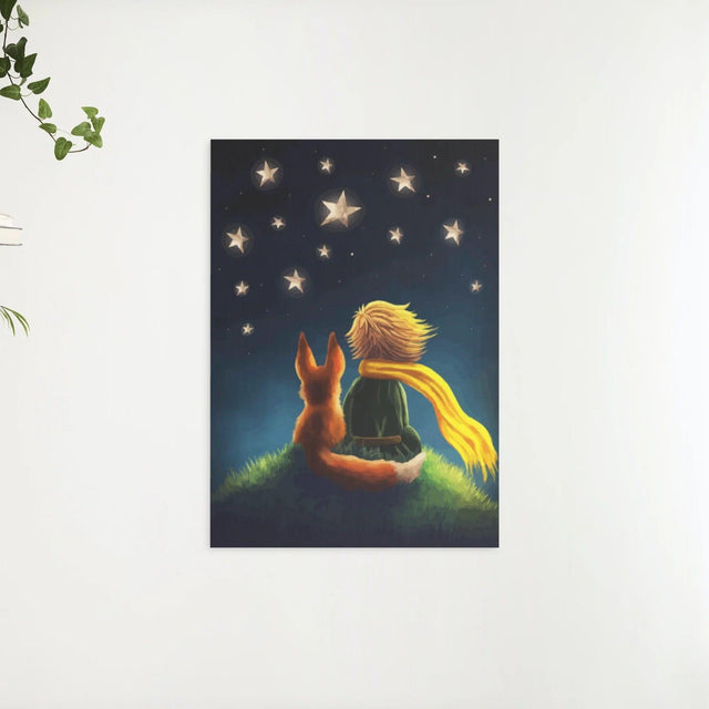 Diamantmalerei – Kleiner Junge und Fuchs – SEOS®