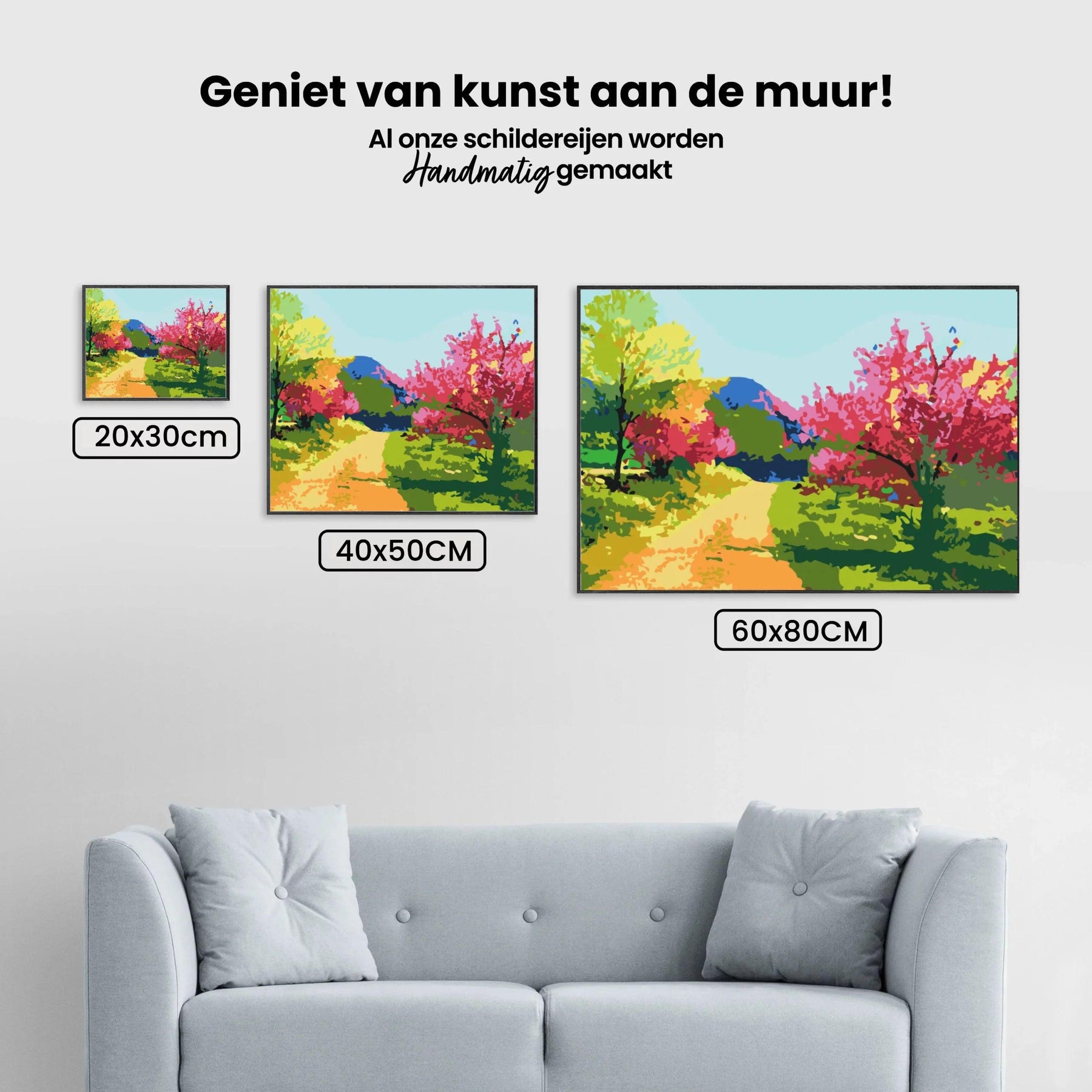 Diamantmalerei - Bunte Landschaft - SEOS Shop ®