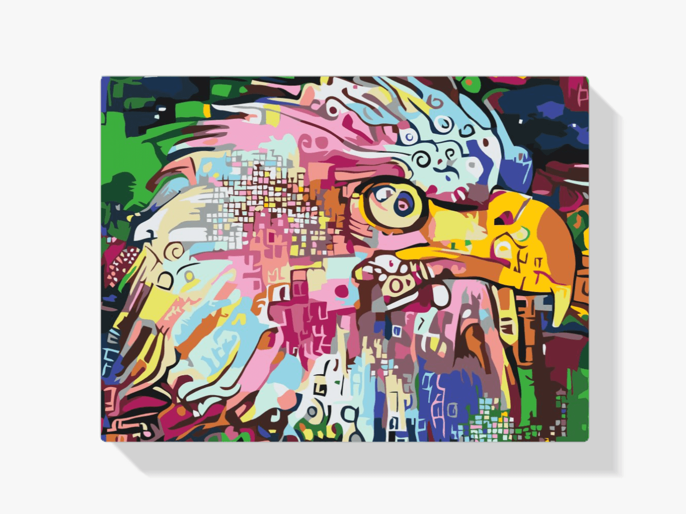 Diamantmalerei – Bunter Adler – SEOS®