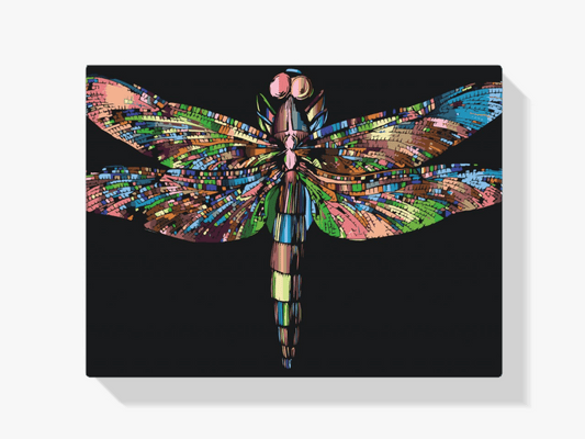 Diamantmalerei – Bunte Libelle – SEOS®