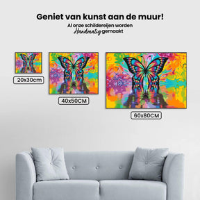 Diamantmalerei – Bunter Schmetterling – SEOS®
