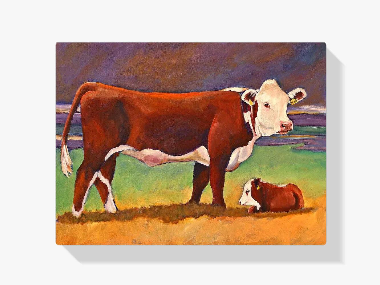 Diamantmalerei - Kuh und Kalb - SEOS Shop ®