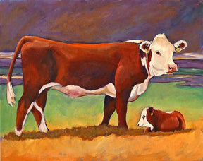 Diamantmalerei - Kuh und Kalb - SEOS Shop ®