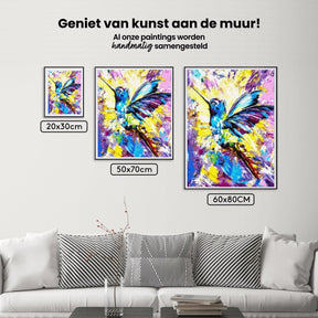Diamantmalerei - Kolibri - SEOS®