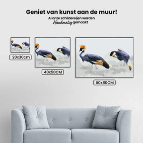 Diamantmalerei - Königskranich - SEOS®