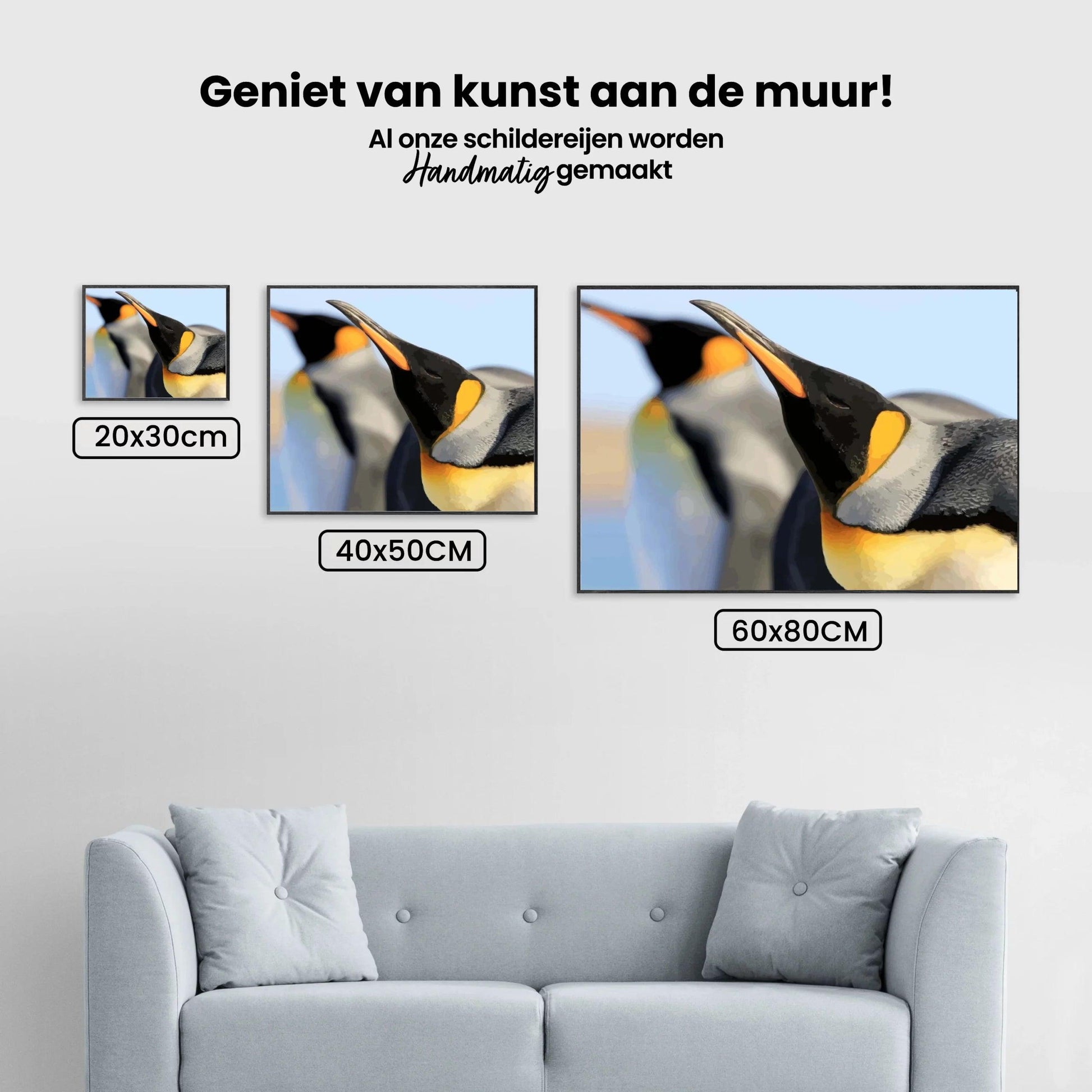 Diamantmalerei - Königspinguine - SEOS®