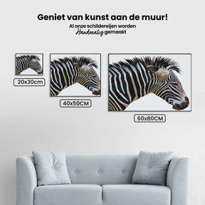 Diamantmalerei - Kubistisches Zebra - SEOS Shop ®