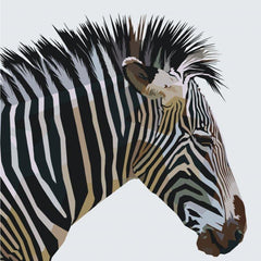 Diamantmalerei - Kubistisches Zebra - SEOS Shop ®