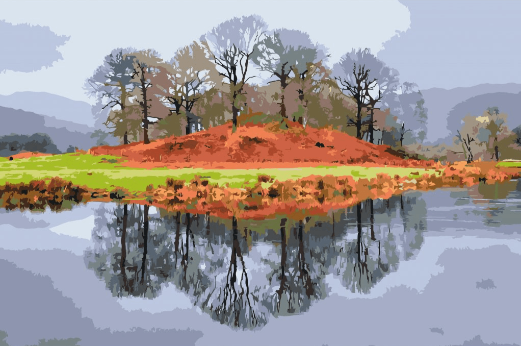 Diamantmalerei - Lake District Cumbria, Großbritannien - SEOS Shop ®