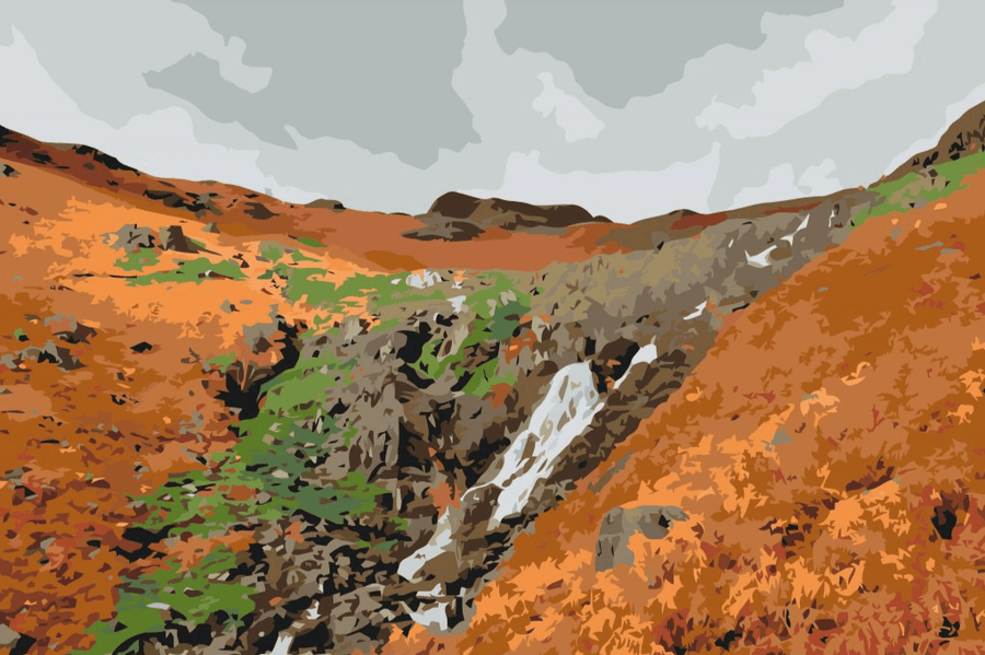 Diamantmalerei - Lake District Cumbria, Vereinigtes Königreich 2 - SEOS Shop ®