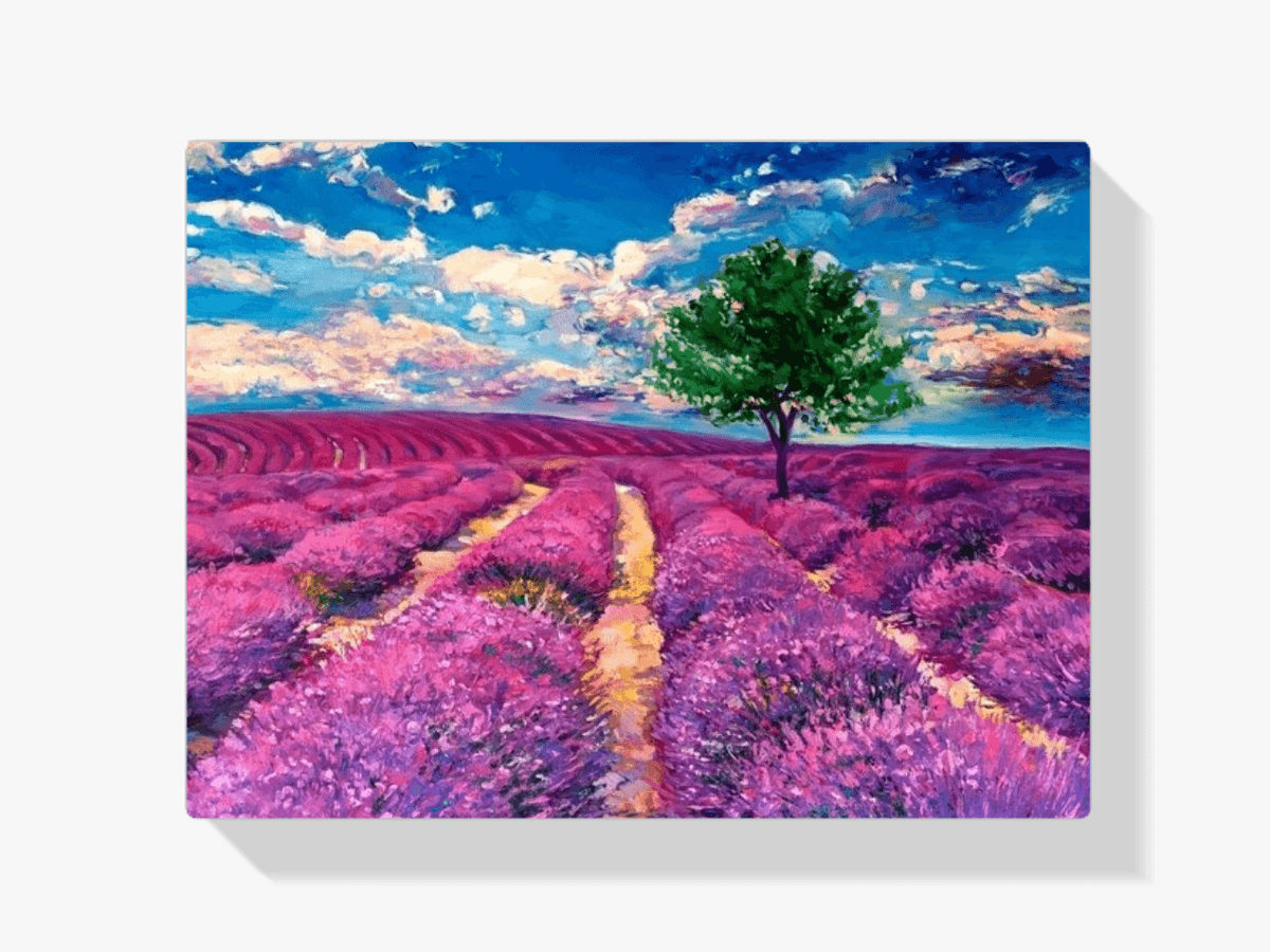 Diamantmalerei - Lavendelfelder der Provence - SEOS Shop ®