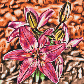 Diamantmalerei - Lilienblüte - SEOS Shop ®