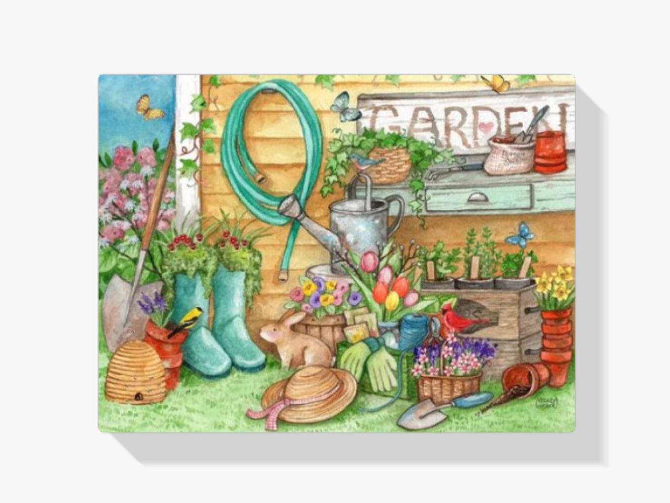 Diamantmalerei - Frühlingsgartenarbeit - SEOS Shop ®