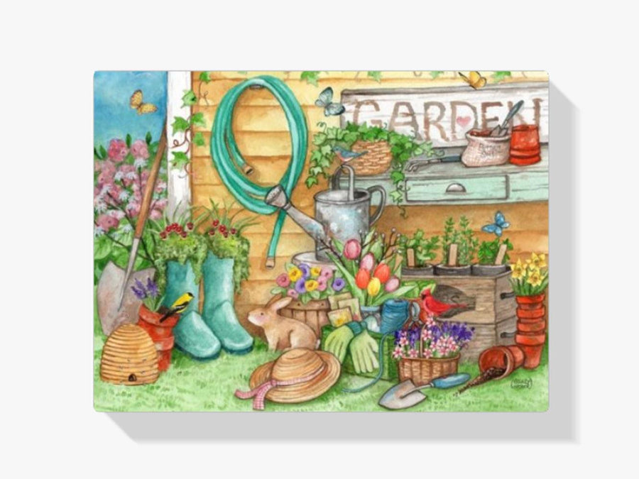 Diamantmalerei - Frühlingsgartenarbeit - SEOS Shop ®
