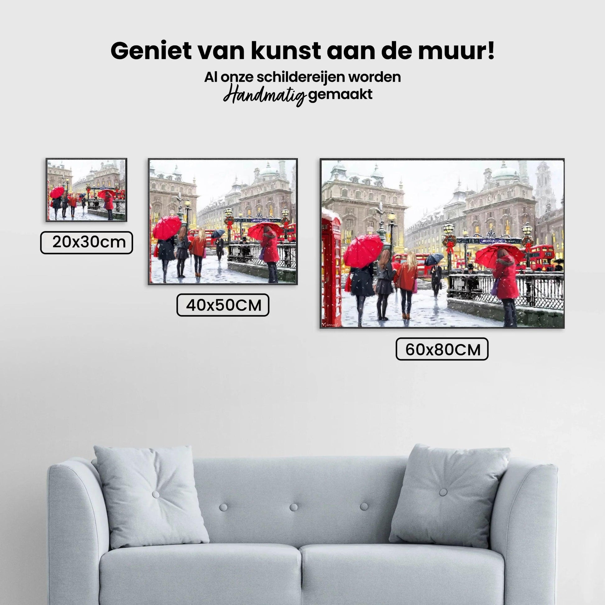 Diamantmalerei - London im Schnee - SEOS Shop ®