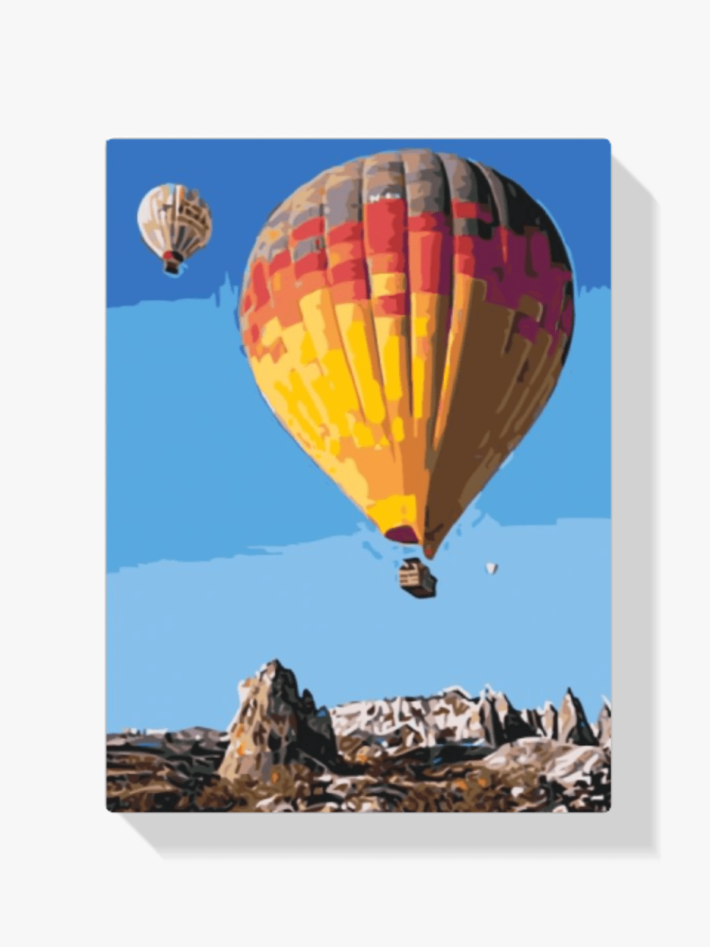 Diamond Painting - Heißluftballons in den Bergen - SEOS Shop ®