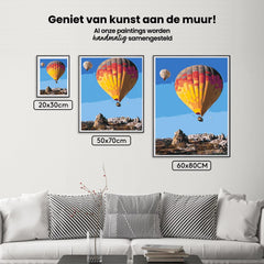 Diamond Painting - Heißluftballons in den Bergen - SEOS Shop ®