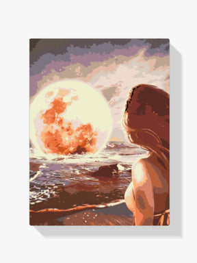 Diamantmalerei - Mond auf See - SEOS Shop ®