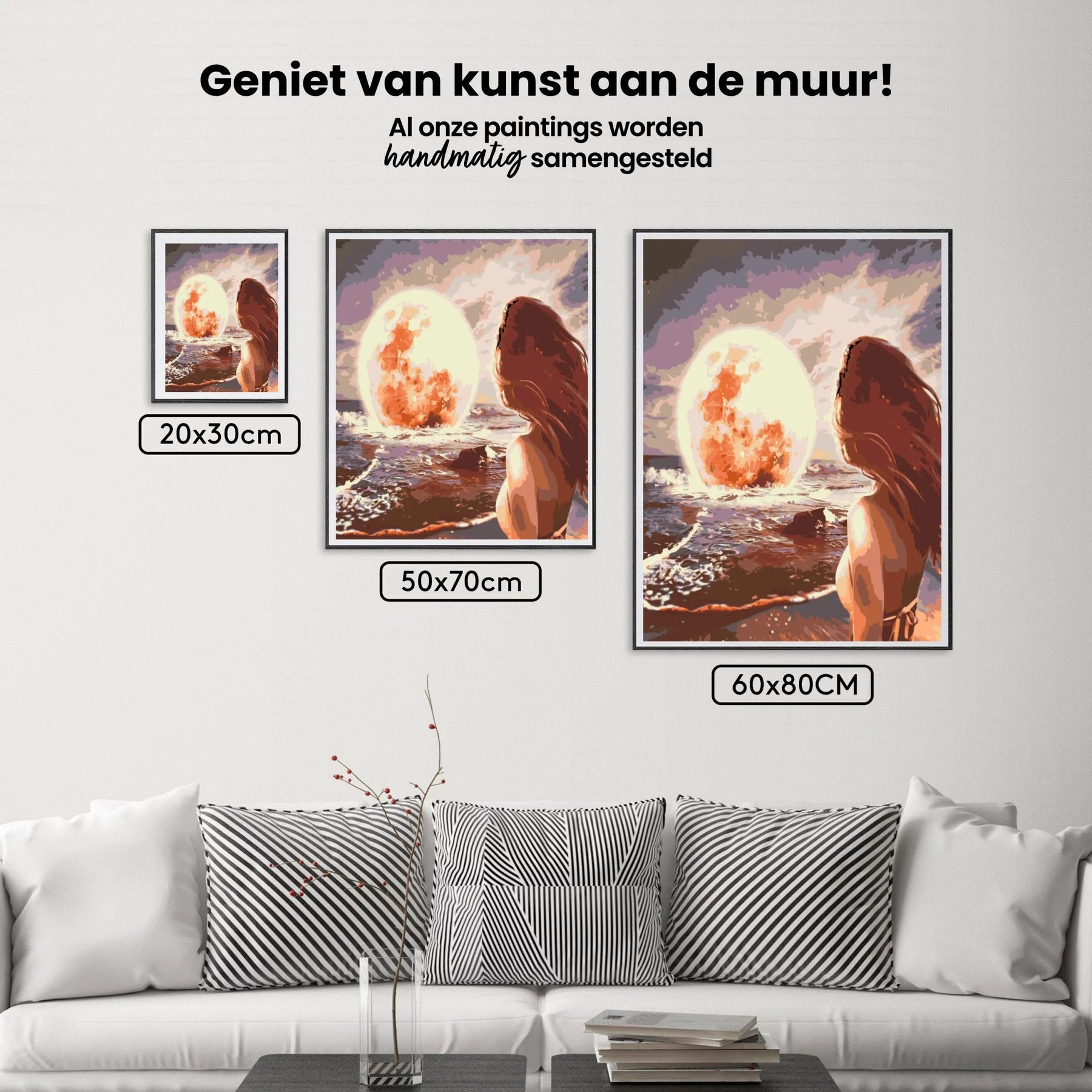 Diamantmalerei - Mond auf See - SEOS Shop ®