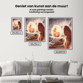 Diamantmalerei - Mond auf See - SEOS Shop ®