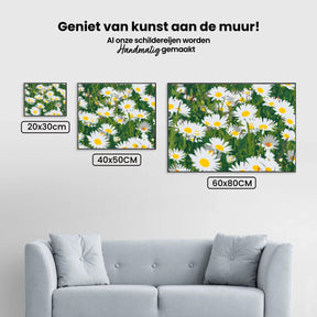 Diamantmalerei - Gänseblümchen auf der Wiese - SEOS Shop ®